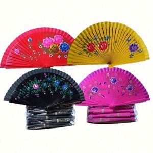 Éventails en bois imprimés double face, dernier design espagnol, pour cadeaux d'affaires (vente en gros) - Product Image 1
