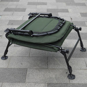 Venta caliente de fábrica, silla de cama plegable portátil para acampar al aire libre y pescar para pesca de carpa - Product Image 5