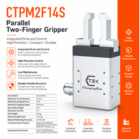 CTPM2F14S Mini Electric Parallel Gripper 15N Force High Precision Robotic Gripper untuk Perakitan Elektronik