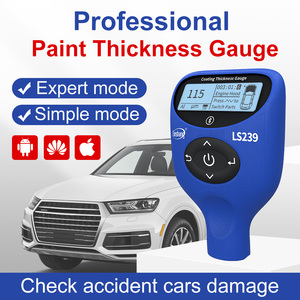 Jauge d'<span class=keywords><strong>épaisseur</strong></span> de <span class=keywords><strong>peinture</strong></span> <span class=keywords><strong>automobile</strong></span> LS239 Linshang pour voitures d'occasion avec statistiques des données, <span class=keywords><strong>mesure</strong></span> l'<span class=keywords><strong>épaisseur</strong></span> de la <span class=keywords><strong>peinture</strong></span> sur les panneaux de carrosserie en acier et en aluminium - Product Image 4