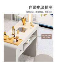 Fournitures d'usine Tables de manucure pour salon de manucure avec prise de courant Table de manucure simple double personne avec aspirateur