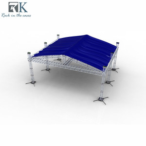 Aluminum Spigot Pyramid Roof High Quality Stage Truss Dj <b>Light</b> Aluminum Frame Stage Truss - Product Image 1