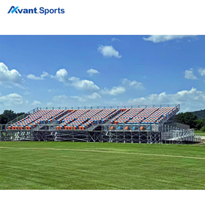 야외 비계 경기장 관람석 영구 관람석 고정 접이식 경기장 좌석 축구 필드 계층 금속 표백제 - Product Image 5