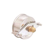 Manomètre à pression rempli de glycérine 63 mm, connecteur à baïonnette arrière, jauge de vide MOD.115DU