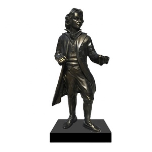<span class=keywords><strong>Pas</strong></span> <span class=keywords><strong>cher</strong></span> En Fiber De Verre Beethoven Sculpture Résine Figure Statue - Product Image 1
