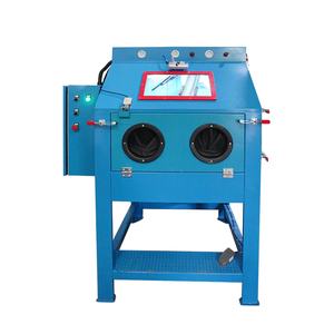 Machine de sablage humide automatique Cabinet de sablage personnalisable avec panier de culbutage - Product Image 4