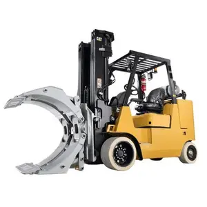 Stacker For Rolls 3t Diesel Forklift With Paper Roll Clamp
