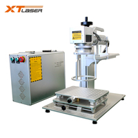 Machine CNC à laser fibre XT LASER 30W avec logiciel EZCAD pour la gravure 3D haute précision de bijoux, pendentifs, bagues, colliers et bracelets