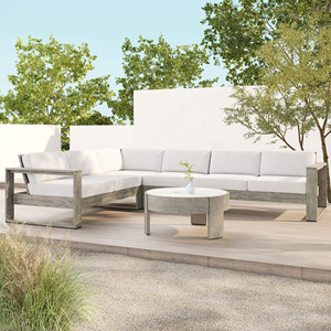 Ensemble de canapés d'extérieur <span class=keywords><strong>en</strong></span> <span class=keywords><strong>teck</strong></span> massif nordique, résistant aux intempéries, meubles de patio pour villa, balcon, jardin et hôtel - Product Image 2