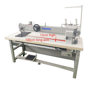 Machine à coudre industrielle à pied de marche en cuir à bras super long de 100cm - Product Image 2