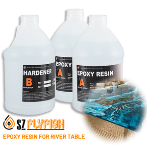 Kit Epoxy Tuang Dalam Ramah Lingkungan Crystal Clear 2:1 - Tanpa Gelembung, Tidak Menguning, Self-Leveling Tinggi, DIY untuk Konstruksi Kayu dan Pekerjaan Kayu - Product Image 1