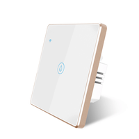 Interruptor de Panel Táctil de Pared LangYeao Premium de Estilo Retro para Tuya ZigBee, Calentador de Agua de Alta Potencia, 20A/40A 240V Máx.