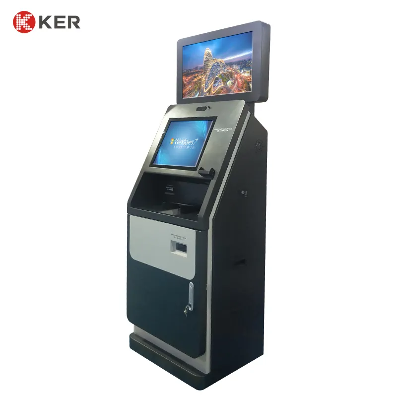 Windows 10 Pos Atm Alles In Één Kassier Machine Multifunctionele Self-Service Kiosk