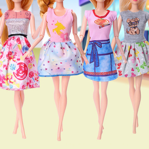 Vente en gros de vêtements de jeu d'habillage de poupée de <span class=keywords><strong>30</strong></span> <span class=keywords><strong>cm</strong></span> à la mode, ensemble de vêtements pour enfants, filles, jouets, poupée articulée - Product Image 4