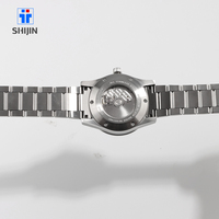 Montre de plongée automatique mécanique pour homme personnalisée 2026, boîtier en acier inoxydable, étanche 20 ATM