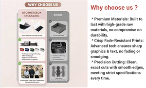 Caja de Embalaje Universal Personalizada de Lujo para Teléfono Móvil, Laminación Mate, Grabado en Relieve, Forro de Esponja, Caja Rígida para Teléfonos Móviles de 6.9 Pulgadas - Product Image 6