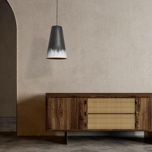 Lampe suspendue de style Wabi-Sabi, design industriel original pour restaurant japonais, bar, îlot, table de chevet, éclairage - Product Image 3