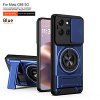 Coque de protection coulissante pour objectif de caméra Lichicase multicolores, coque de protection pour téléphone Motorola G06 G06 Power en TPU