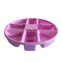 Plateau de conditionnement sous vide pour cadeaux de mariage, boîtes pyramidales transparentes personnalisées en PET pour bonbons de mariage