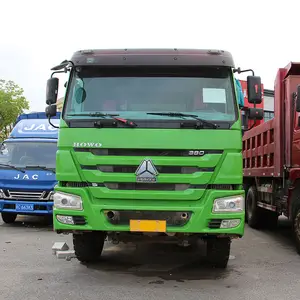 Sino camion utilisé résistant HOWO 30 tonnes 20CBM de gauche et de droite 10 pneus benne basculante pour le transport minier