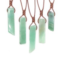Classique à la mode boule forme cristal naturel pierre collier irrégulier plat bandes perles Rose Quartz améthyste pendentif pour les femmes cadeau