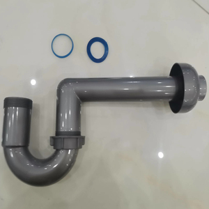 Ống Thoát Nước Thải PP Tỏa Sáng Hàng Đầu Ống Thoát Nước P Bẫy Thoát Nước Sau Khi Thoát Nước Ống Thoát Nước Bồn Rửa Nhà Bếp Bằng Nhựa Hệ Thống Thoát Nước Phù Hợp Miễn Phí - Product Image 4