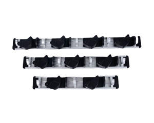 Soporte de Pared para Escoba y Trapeador de Alta Calidad, 4 Posiciones, 5 Ganchos, para Hogar, <span class=keywords><strong>Armario</strong></span>, Jardín, Garaje y Cobertizo - Product Image 3