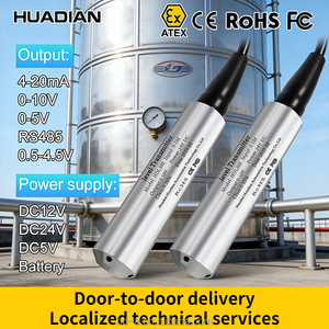 4-20ma Máy phát tín hiệu mức nước trong giếng sâu Khoảng cách xa 0-10v Cảm biến mực nước Rs485 Modbus Máy đo mực nước chìm - Product Image 6