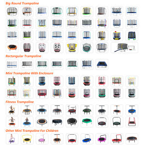 Trampolín Redondo Comercial Grande de 12 pies, Color y Tamaño Personalizables, Compre Trampolín Económico para Niños para Jardín Exterior en Venta - Product Image 4