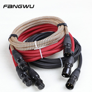 Mini <span class=keywords><strong>Cable</strong></span> trenzado de alta gama, 10M, 100M, 25 pies, rojo y <span class=keywords><strong>blanco</strong></span>, <span class=keywords><strong>Cable</strong></span> de bobina XLR Roll - Product Image 6