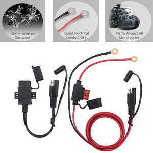 Enchufe Hella Din de 5V 3.1A a puerto de cargador USB Dual para <span class=keywords><strong>BMW</strong></span> Europa DUCATI, toma de carga de teléfono para motocicleta - Product Image 3