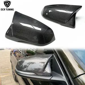 M Style Rearview Shell Mirror Cover Carbon Fiber For Toyota SUPRA For BMW X1 F48 F49 X2 F39 F46 G29 F40 F44 Clip-on Decoration