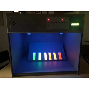 Caja de luz de laboratorio para colores, máquina de combinación de colores de plástico y tela, gabinete de evaluación de color con 4 luces - Product Image 3