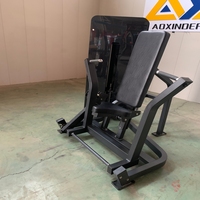Machine de musculation haut de gamme à charges guidées pour la musculation des pectoraux, idéale pour les clubs de fitness commerciaux