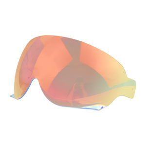 Lentille de casque de moto, teinte bleue, matériau PC, ajustement universel pour casque intégral, utilisation de jour et de nuit - Product Image 2