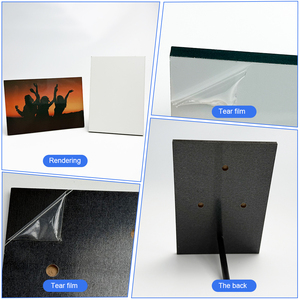 Vente en gros de nouveaux produits meilleur ami cadeau bébé croissance commémoration <span class=keywords><strong>cadre</strong></span> Pet Photo Mdf blancs sublimation <span class=keywords><strong>cadre</strong></span> Photo - Product Image 1