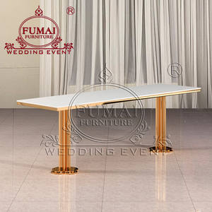 โต๊ะทานข้าวแบบตั้งโต๊ะไม้ MDF ปรับแต่งสีได้เฟอร์นิเจอร์ร้านอาหารเชิงพาณิชย์ - Product Image 2