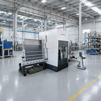 Machine de traitement du verre de grande taille, machine de perçage et de fraisage automatique du verre CNC avec moteur et engrenage, puissance 27KW, tension 220V/380V