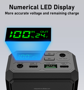 Nouvelle <span class=keywords><strong>batterie</strong></span> externe portable DC12V 30000mAh pour appareil de respiration CPAP <span class=keywords><strong>Resmed</strong></span> <span class=keywords><strong>Airsense</strong></span> <span class=keywords><strong>10</strong></span> Aircurve10 S9, PD 100W - Product Image 2