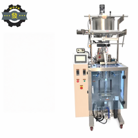 Machine de conditionnement automatique de pâte liquide pour miel, confiture et beurre de cacahuète, PLC 300g, remplissage de petits sachets et scellage arrière