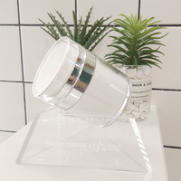 Emballages uniques en PP acrylique, flacons à pompe sans air, flacon de sérum de 30 ml, flacon sans air de 50 g, flacon de crème sous vide