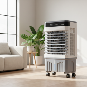 Portable 10L Electric Evaporative Water Air <strong>Cooler</strong> with 3-Speed Mechanical Control Plastic Household Use - Product Image 5