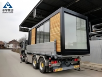 CGCH Des villas en conteneur confortables et sur mesure sont converties en projets de bureau Maison en conteneur Villa capsule pour l'extérieur