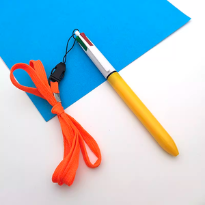 Có Thể P05 Tùy Chỉnh 1.0Mm Nhựa Bút Bi Với Bốn Màu Dây Buộc Biểu Tượng Tùy Chỉnh Trường Học/Văn Phòng Sử Dụng Bốn Màu Mực - Product Image 2