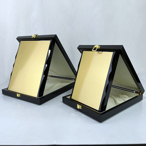 Tùy chỉnh giấy chứng nhận gỗ mảng Awards với hình dạng hình chữ nhật vàng bạc Bronze kim loại tấm MH-NJ0728 - Product Image 4