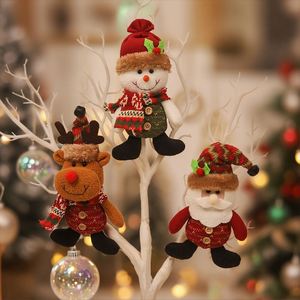 Adornos Colgantes de Felpa Tejida para Árbol de Navidad, Regalo de Navidad, Decoración para Escenas de Pueblo Navideño - Product Image 1