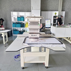 Machine à broder Dahao A15 PRO à tête unique pour usage domestique, pour la broderie de logos sur casquettes et chemises, état neuf, composant moteur principal - Product Image 5