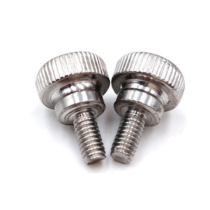 Venta Directa de Fábrica de Tornillos de Cabeza Alta Moleteados de Acero al Carbono Galvanizado GB834, Tornillos de Cabeza Escalonada, Tornillos para Cajas de Ordenador - Product Image 2