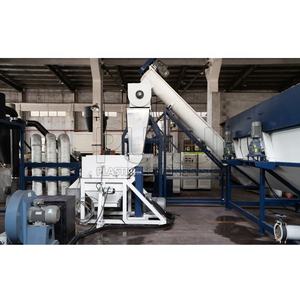 Machine de recyclage automatique de plastique à haute capacité, la mieux notée, prix usine, avec déshydrateur, décolleuse d'étiquettes et ouvre-bales - Product Image 3