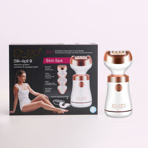ENZO <span class=keywords><strong>5</strong></span> <span class=keywords><strong>en</strong></span> <span class=keywords><strong>1</strong></span> Limpiador facial eléctrico Skin Spa Sonic Vibration Callus Remover Depiladora Depilación Cuidado de la belleza Masajeador facial - Product Image 5